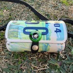 LITTLE EARTH Vintage Colorado License Plate Shoulder Cross Body Purse Bag